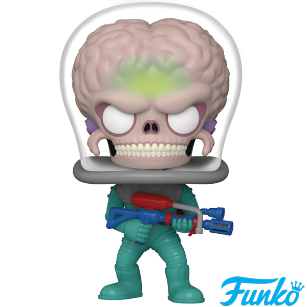 Funko POP #1877 Mars Attacks! Martian Soldier with Atomic Ray Gun Figure
